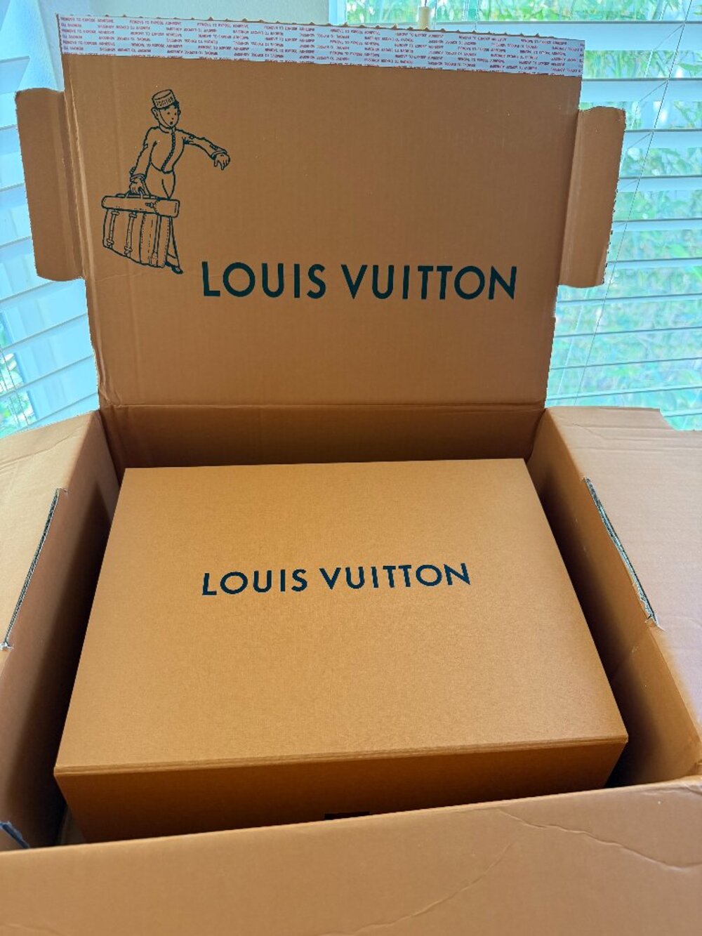 Louis Vuitton Empty Magnetic Gift Box 14x10x5 Authentic